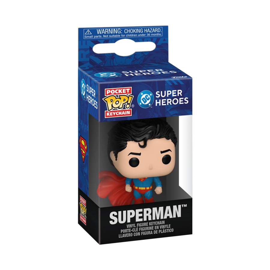 Dc Comics - Superman New Classics Pop! Keychain