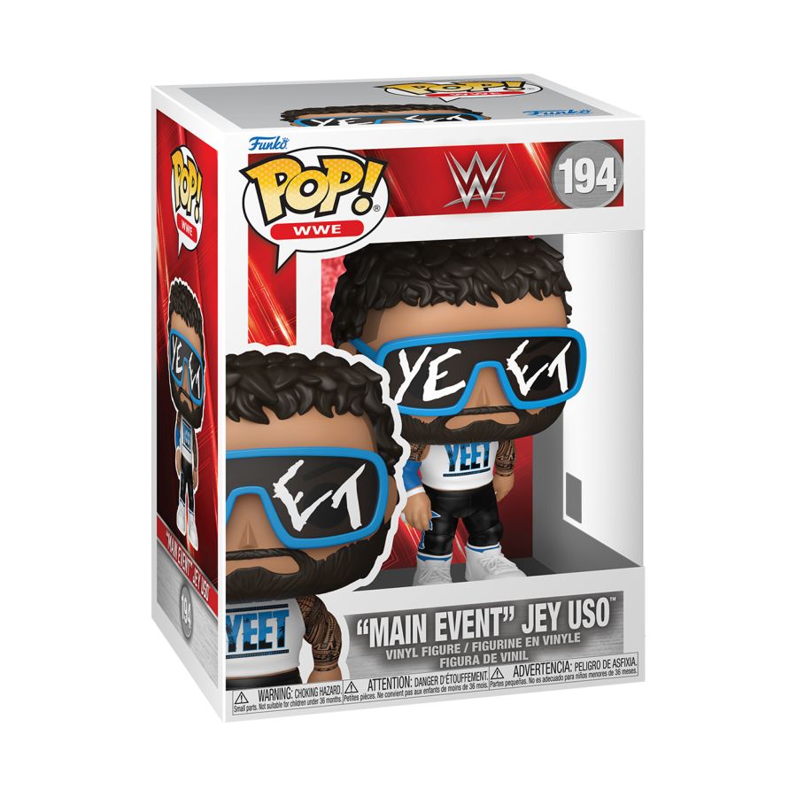 Wwe - Main Event Jey Uso Pop! Vinyl