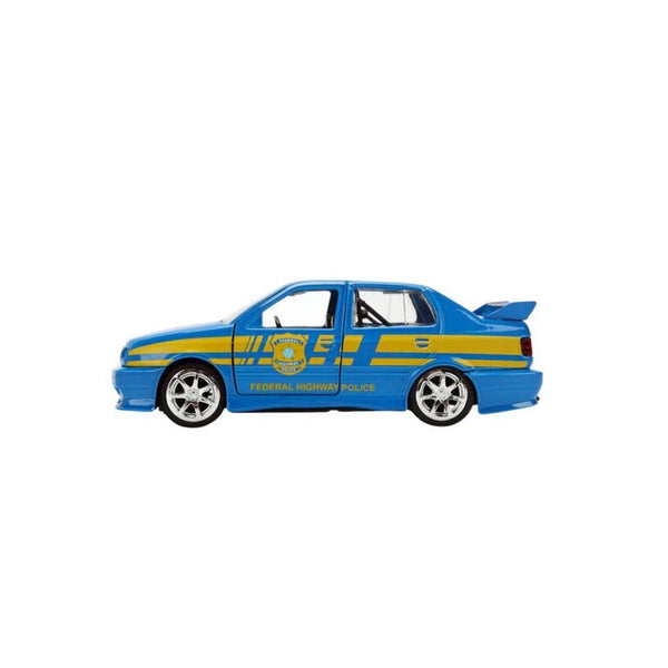 Fast & Furious – 1995 Volkswagen Jetta Police 1:32 Scale Die...