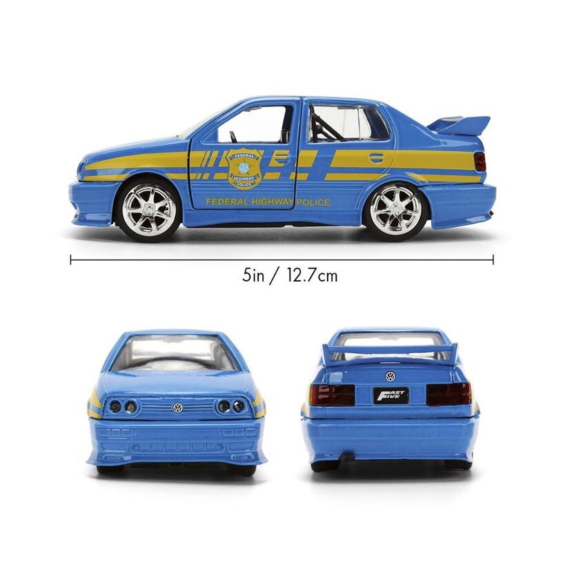 Fast & Furious – 1995 Volkswagen Jetta Police 1:32 Scale Die...