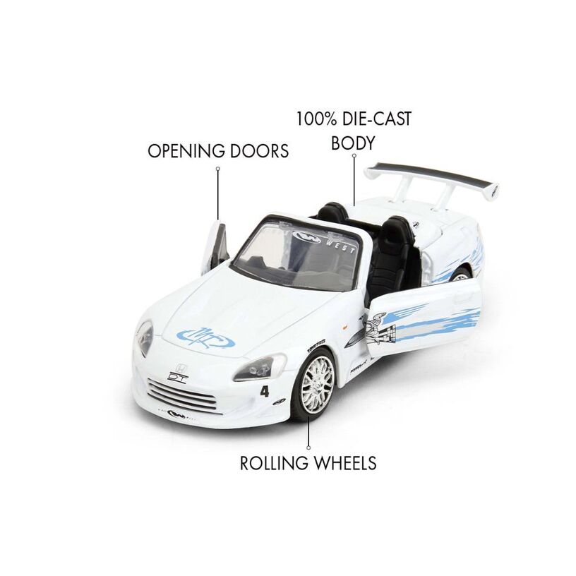 Fast & Furious – 2001 Honda S2000 1:32 Scale Diecast Vehicle