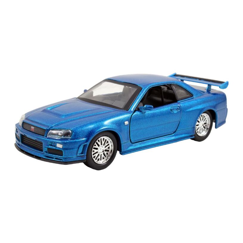 Fast & Furious – 2002 Nissan Skyline Gtr R34 Blue 1:32 Scale Hollywood Ride