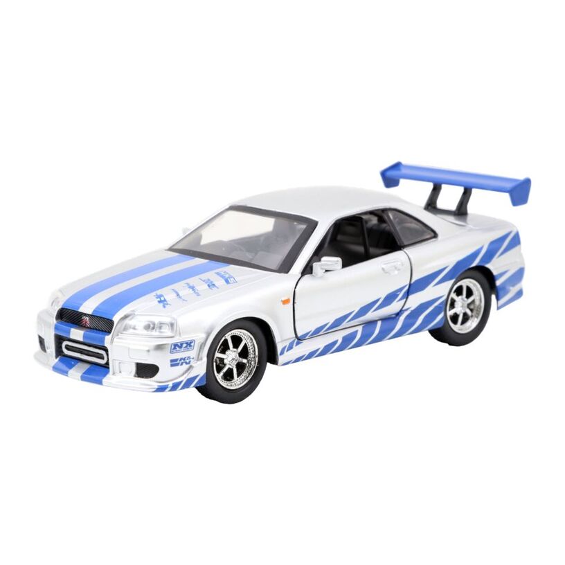 Fast & Furious – 2002 Nissan Skyline Gtr R34 Silver 1:32 Scale Hollywood Ride