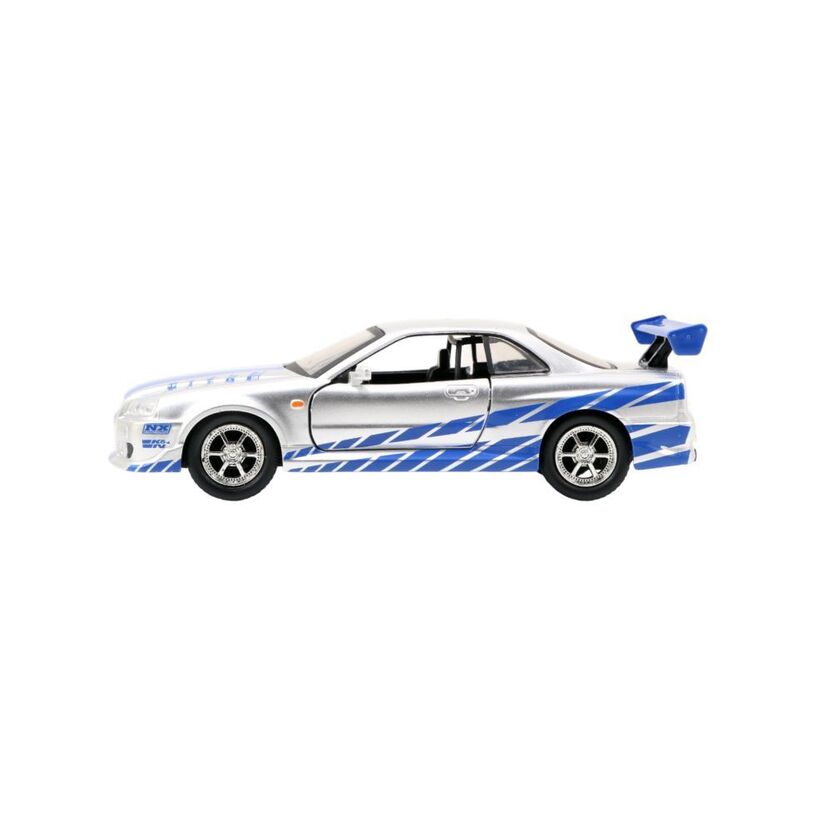 Fast & Furious – 2002 Nissan Skyline Gtr R34 Silver 1:32 Scale Hollywood Ride