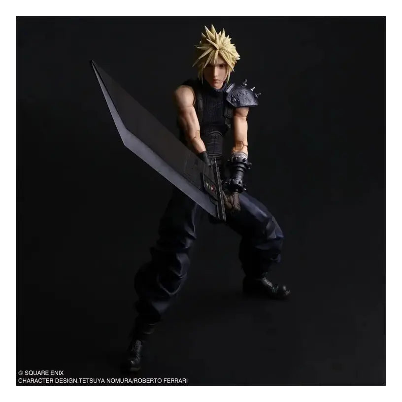 Final Fantasy Vii Rebirth Cloud Strife Play Arts Shin Figure