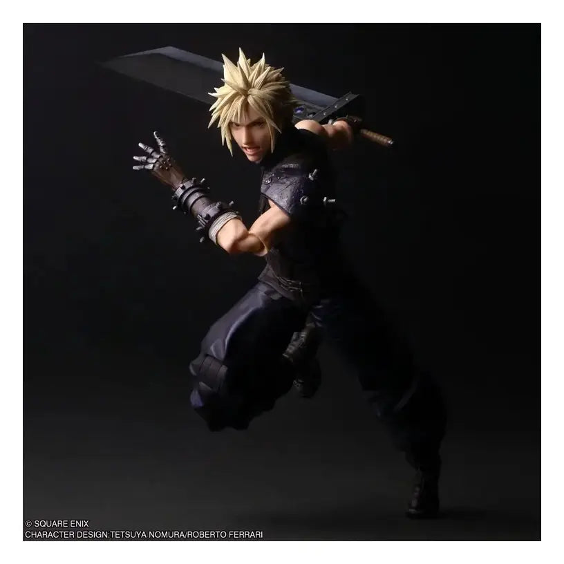 Final Fantasy Vii Rebirth Cloud Strife Play Arts Shin Figure