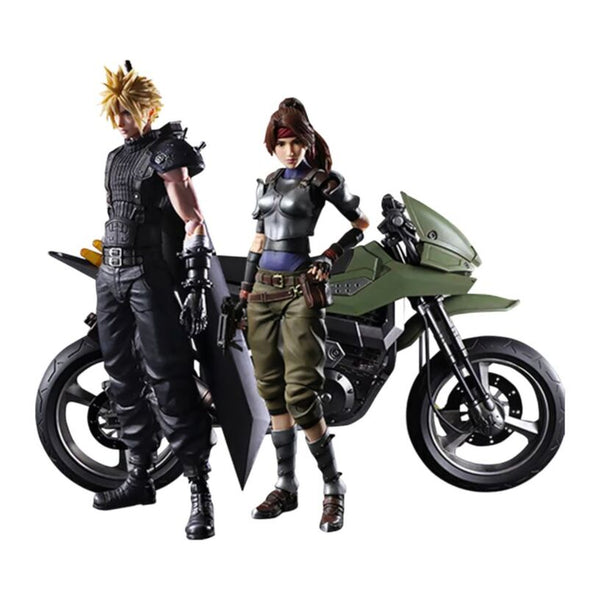 Final Fantasy Vii – Jessie, Cloud & Motorcycle Play Arts