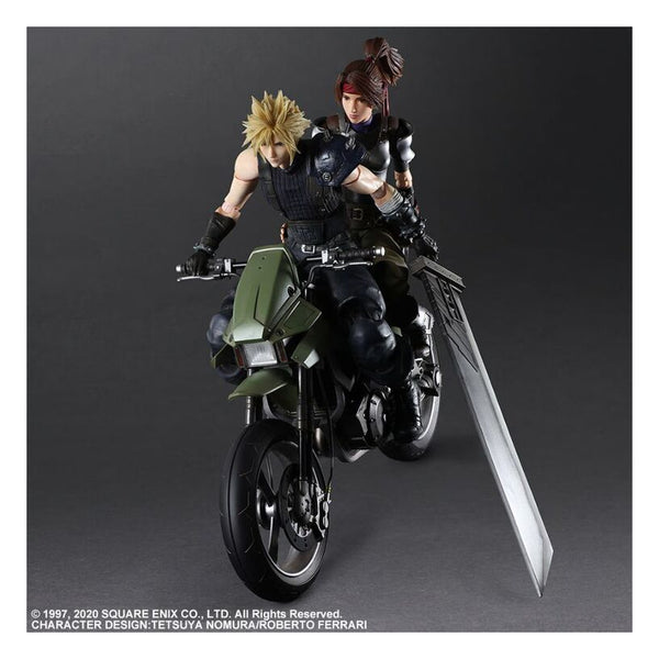 Final Fantasy Vii – Jessie, Cloud & Motorcycle Play Arts