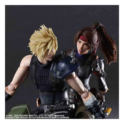 Final Fantasy Vii – Jessie, Cloud & Motorcycle Play Arts