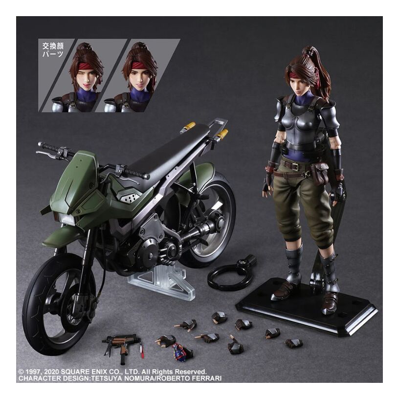 Final Fantasy Vii – Jessie & Motorcycle Play Arts
