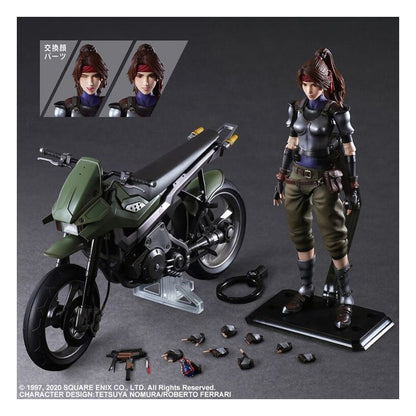 Final Fantasy Vii – Jessie & Motorcycle Play Arts