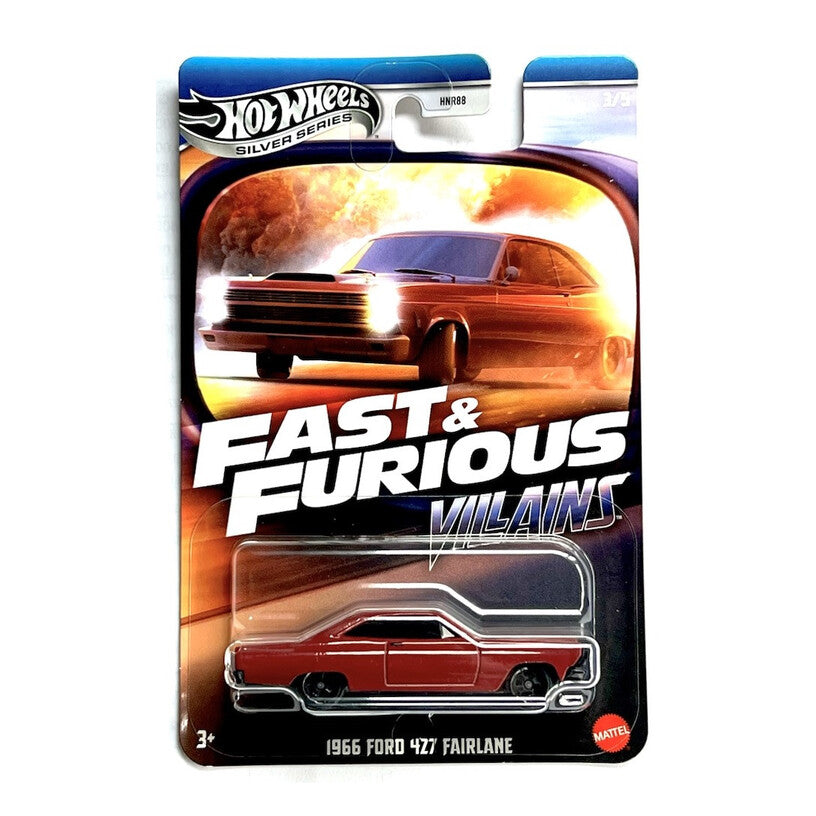 Ford Fairlane 1966 Hot Wheels Fast & Furious Hnr88 956J