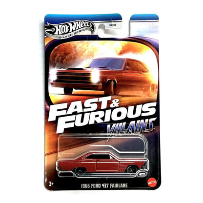 Ford Fairlane 1966 Hot Wheels Fast & Furious Hnr88 956J