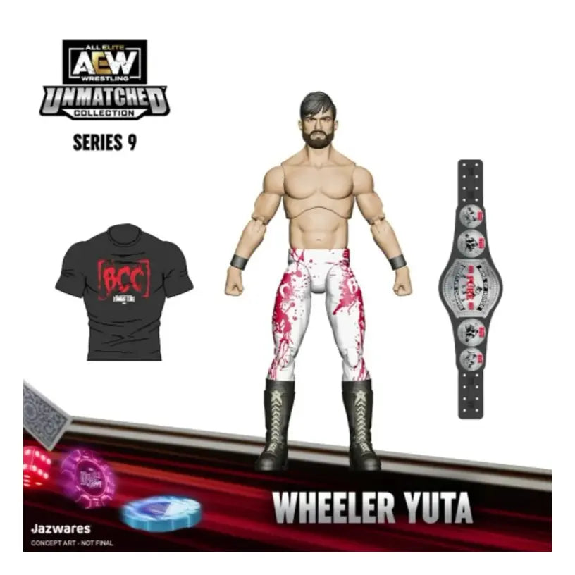 Wheeler Yuta - AEW Unmatched Collection Seires 9 Figure