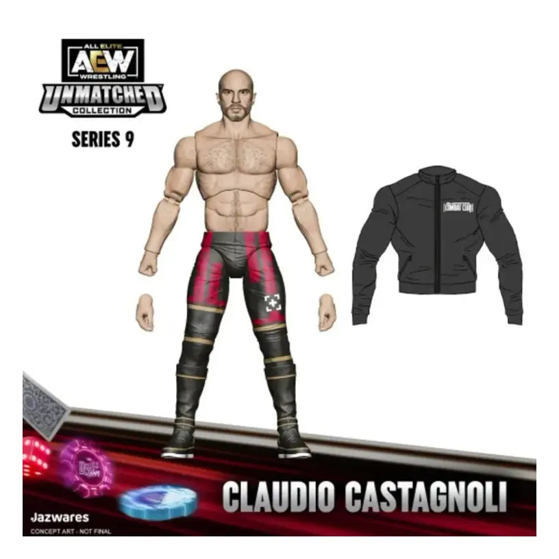 Claudio Castagnoli - AEW Unmatched Collection Seires 9 Figure