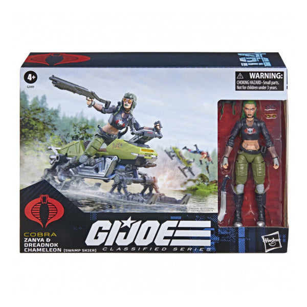 G.I. Joe Classified #194, Zanya And Dreadnok Chameleon (Swamp Skier) Vehicle