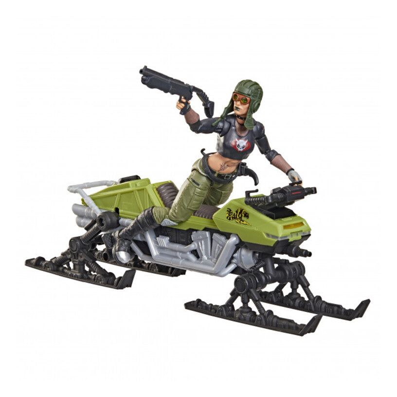 G.I. Joe Classified #194, Zanya And Dreadnok Chameleon (Swamp Skier) Vehicle