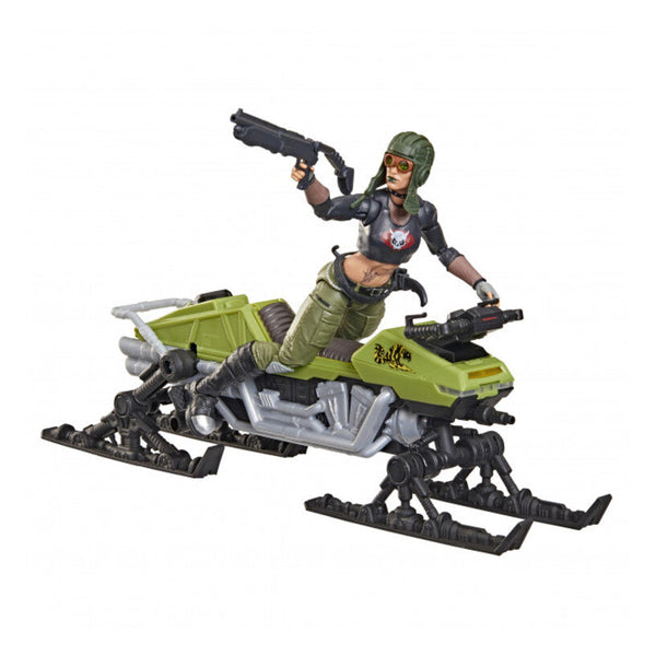 G.I. Joe Classified #194, Zanya And Dreadnok Chameleon (Swamp Skier) Vehicle