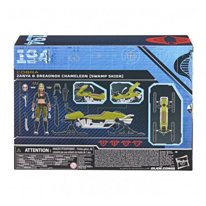 G.I. Joe Classified #194, Zanya And Dreadnok Chameleon (Swamp Skier) Vehicle