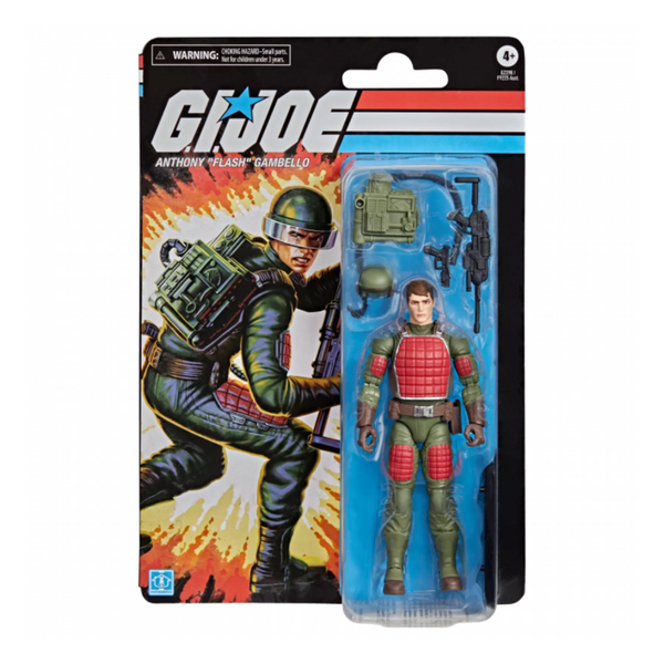 G.I. Joe Classified Series Retro Cardback Anthony "Flash" Gambello (Wsl)