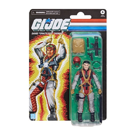G.I. Joe Classified Series Retro Cardback David Crazylegs Thomas