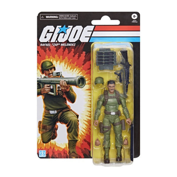 G.I. Joe Classified Series Retro Cardback Rafael Zap Melendez