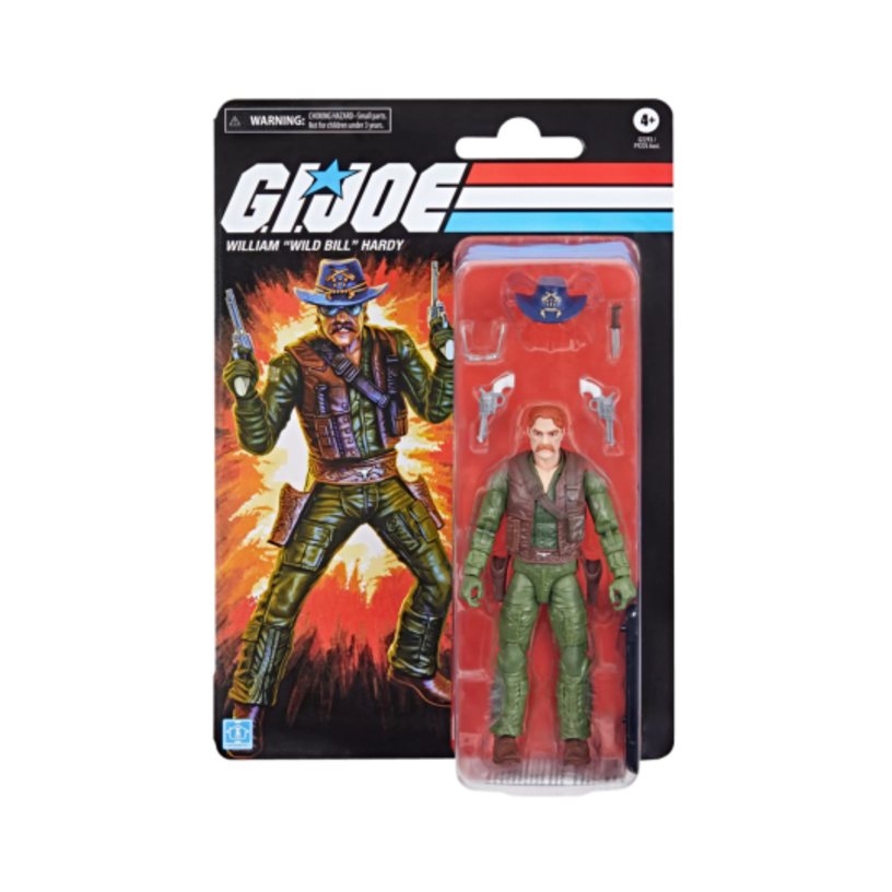 G.I. Joe Classified Series Wild Bill Hardy Retro Cardback