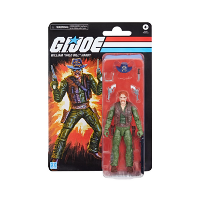 G.I. Joe Classified Series Wild Bill Hardy Retro Cardback