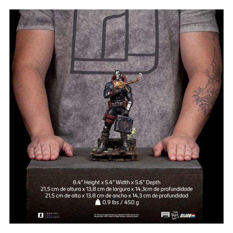 G.I. Joe – Destro 1:10 Scale Statue