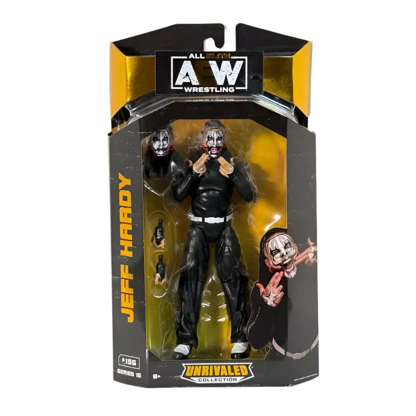 Jeff Hardy - Aew Unrivaled Series 16 Figure Imperfect Pkg