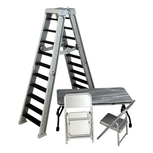 Wwe Ultimate Ladder Table And Chair Accessories Pack Silver