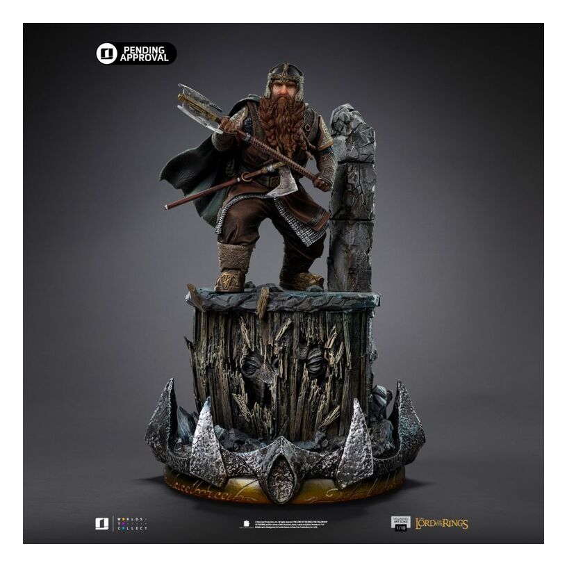 Gimli Unleashed Statue – The Lord Of The Rings