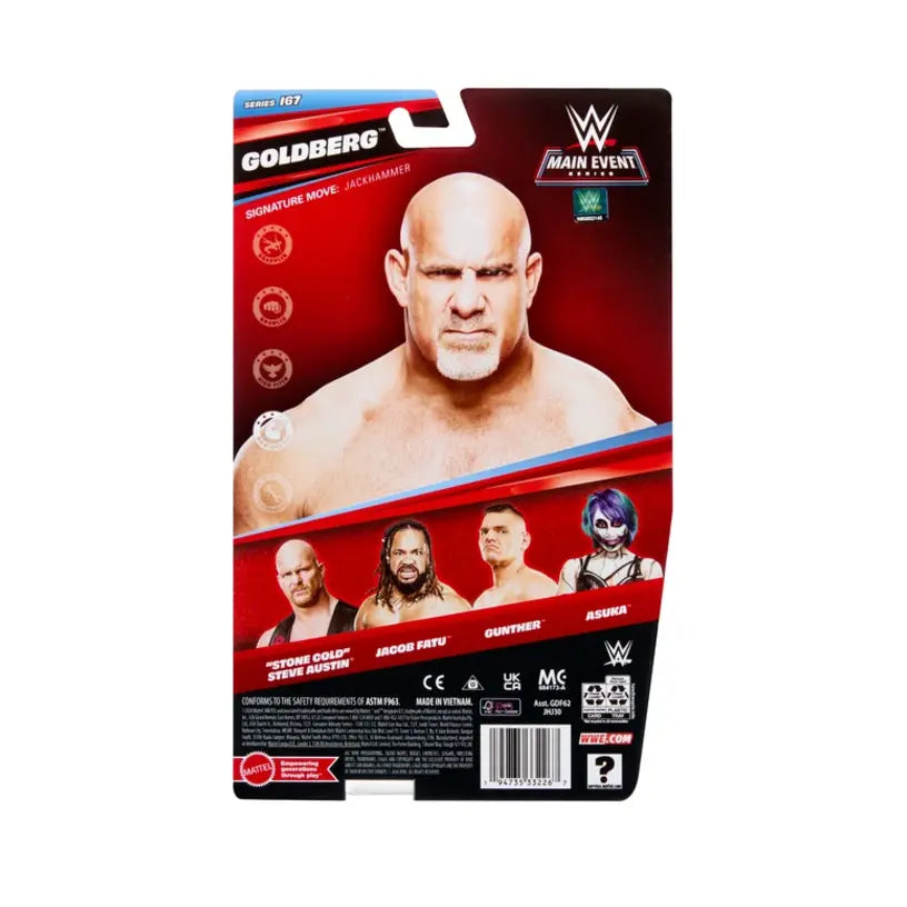 Goldberg Wwe Main Event S167 Figure