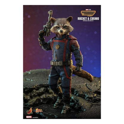 Guardians Of The Galaxy Vol 3 – Rocket And Cosmo 1:6 Scale Collectable