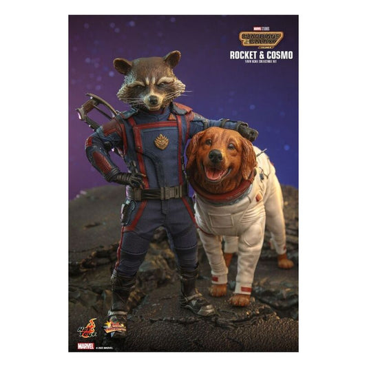 Guardians Of The Galaxy Vol 3 – Rocket And Cosmo 1:6 Scale Collectable