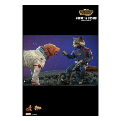 Guardians Of The Galaxy Vol 3 – Rocket And Cosmo 1:6 Scale Collectable