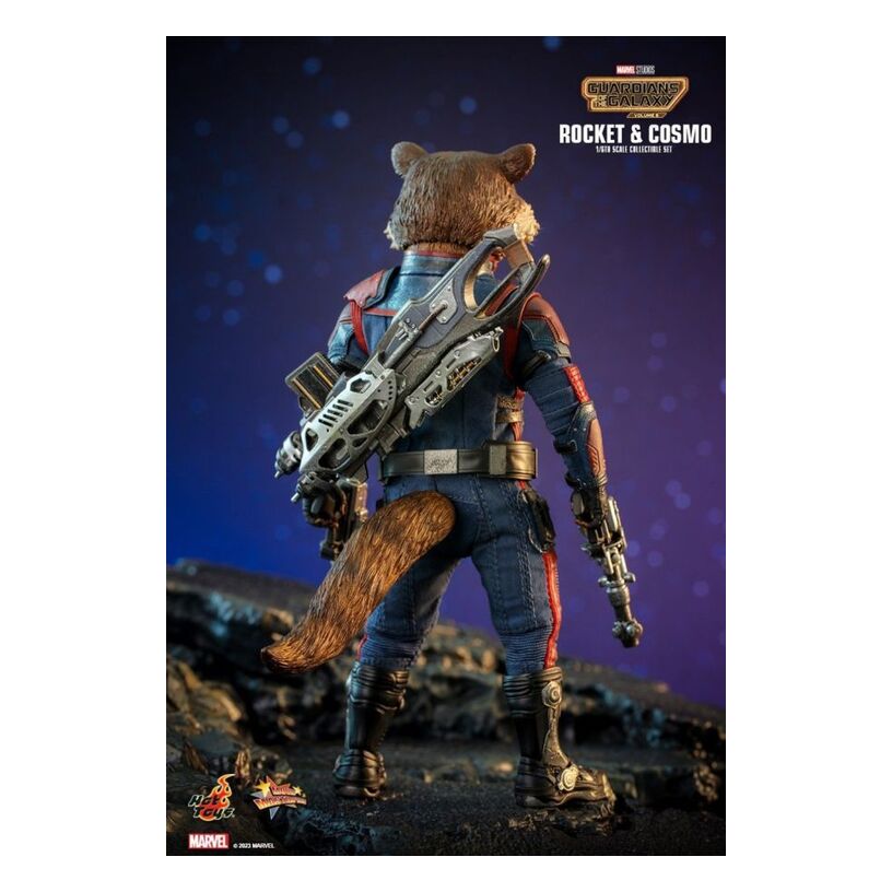Guardians Of The Galaxy Vol 3 – Rocket And Cosmo 1:6 Scale Collectable