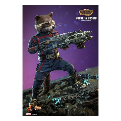 Guardians Of The Galaxy Vol 3 – Rocket And Cosmo 1:6 Scale Collectable