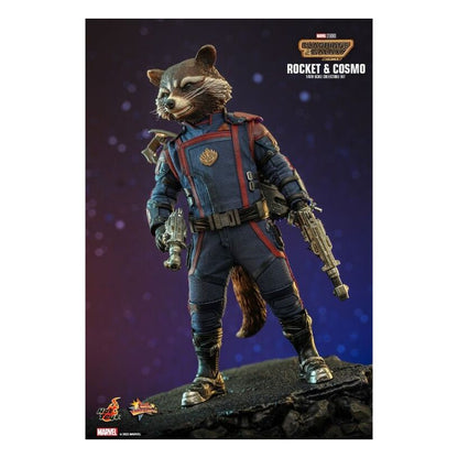 Guardians Of The Galaxy Vol 3 – Rocket And Cosmo 1:6 Scale Collectable