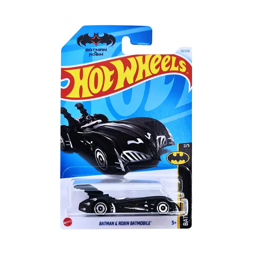 Hot Wheels Batman And Robin Batmobile 2/250 Vehicle Dmg Cart