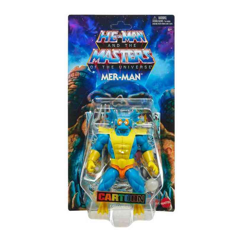 MOTU Masters of the Universe Cartoon Filmation Origins Mer-Man Wave 18 EU Verion