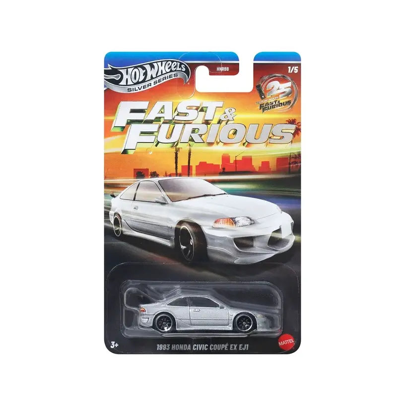 Honda Civic Coupe 1/5 Hot Wheels Fast & Furious 1993 Hnr88 956Q