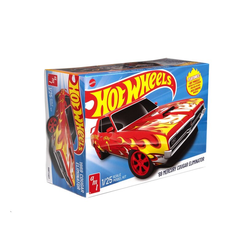 Hot Wheels 1969 Mercury Cougar Eliminator 1:25 Scale Model Kit