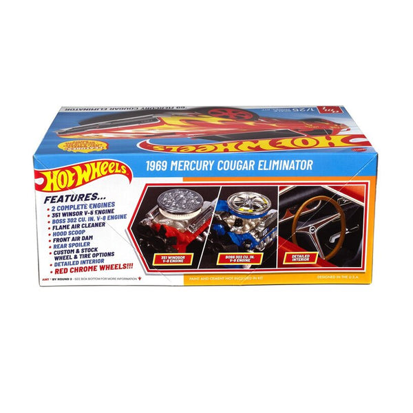 Hot Wheels 1969 Mercury Cougar Eliminator 1:25 Scale Model Kit
