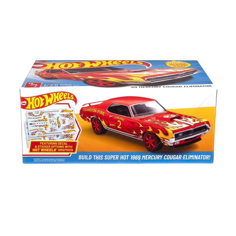 Hot Wheels 1969 Mercury Cougar Eliminator 1:25 Scale Model Kit