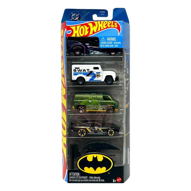 Hot Wheels 2026 Batman 5-Pack Jkg08