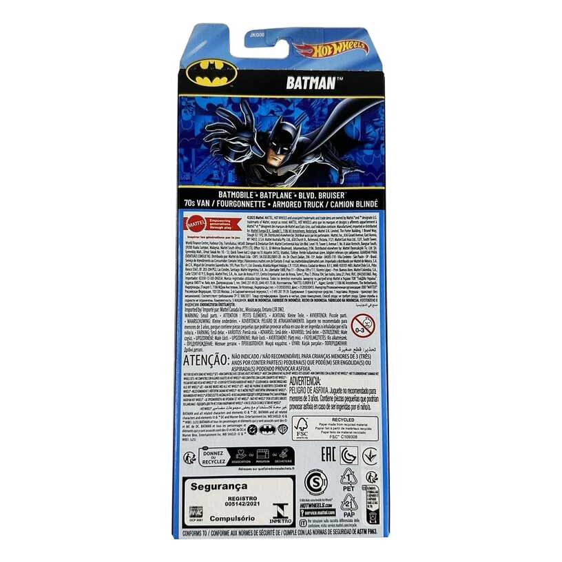 Hot Wheels 2026 Batman 5-Pack Jkg08