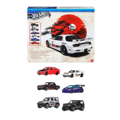 Hot Wheels 2026 Silver Series Japanese 6 Pack