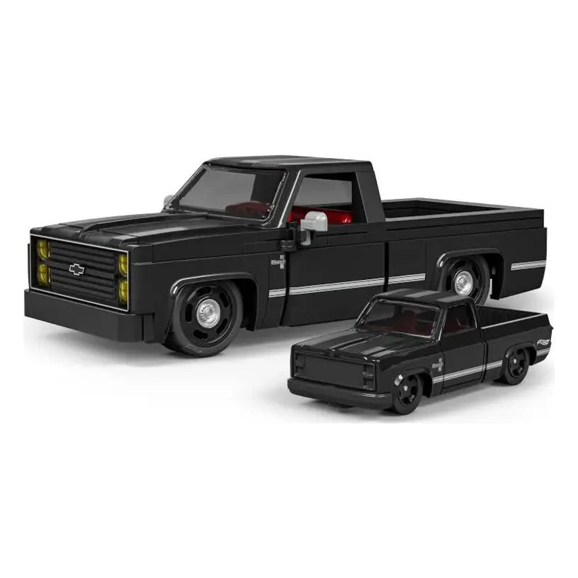 Hot Wheels '83 Chevy Silverado Brick Shop Kit By Mattel