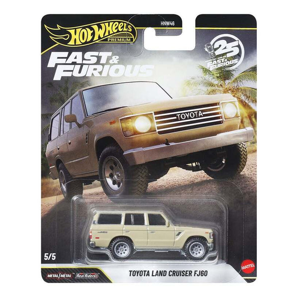 Hot Wheels Premium Toyota Land Cruiser Fj60 Fast & Furious Hnw46